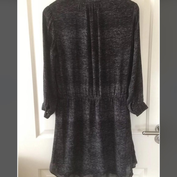Aritzia Babaton Bennett heathered Grey shirt Dress - Picture 4 of 6